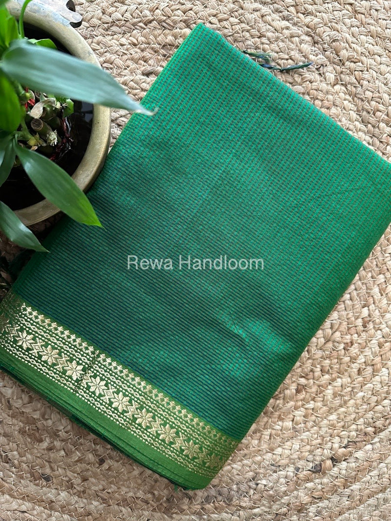 Maheshwari Garbha Reshami Silk Saree