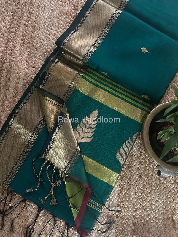 Maheshwari Butta Pallu Saree