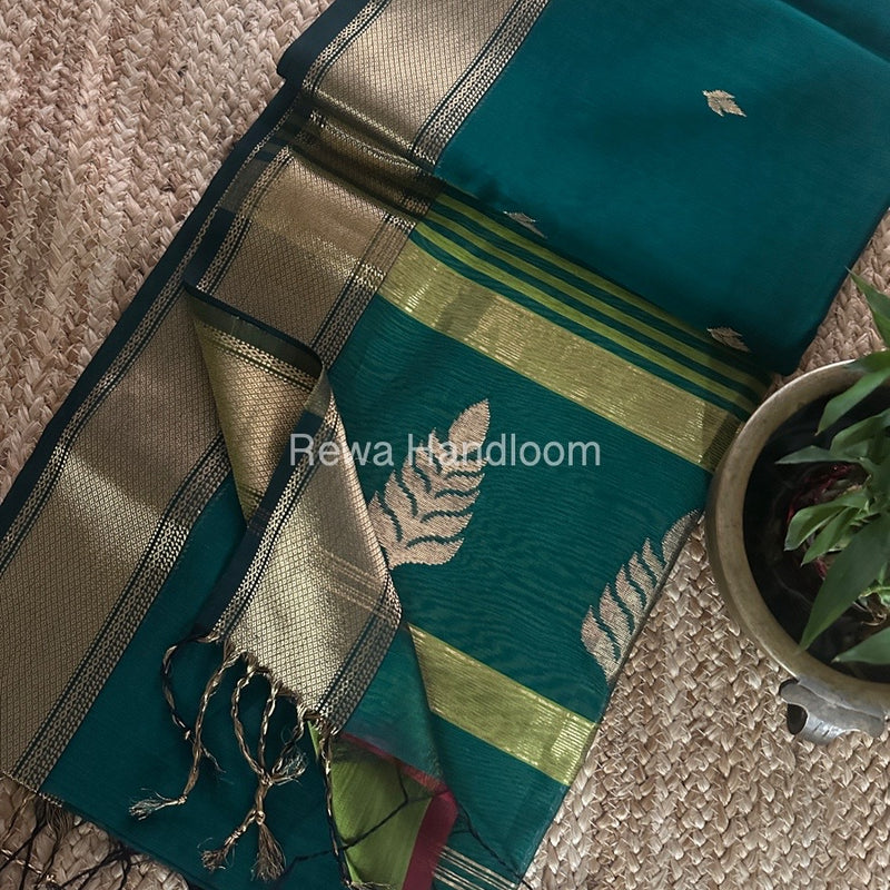 Maheshwari Butta Pallu Saree