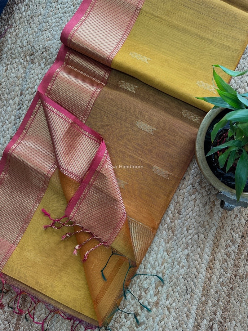 Maheshwari Shaded Butti Saree 