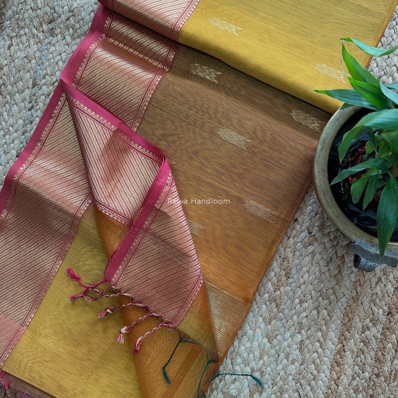 Maheshwari Shaded Butti Saree 