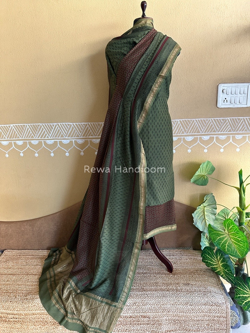 Maheshwari Bagh Print Suit
