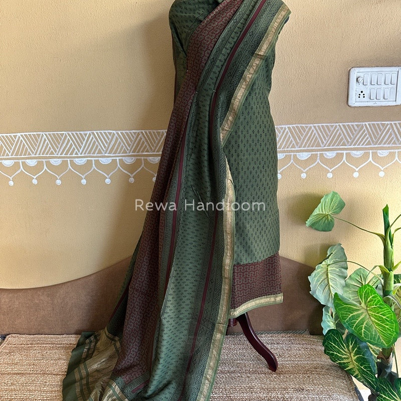 Maheshwari Bagh Print Suit