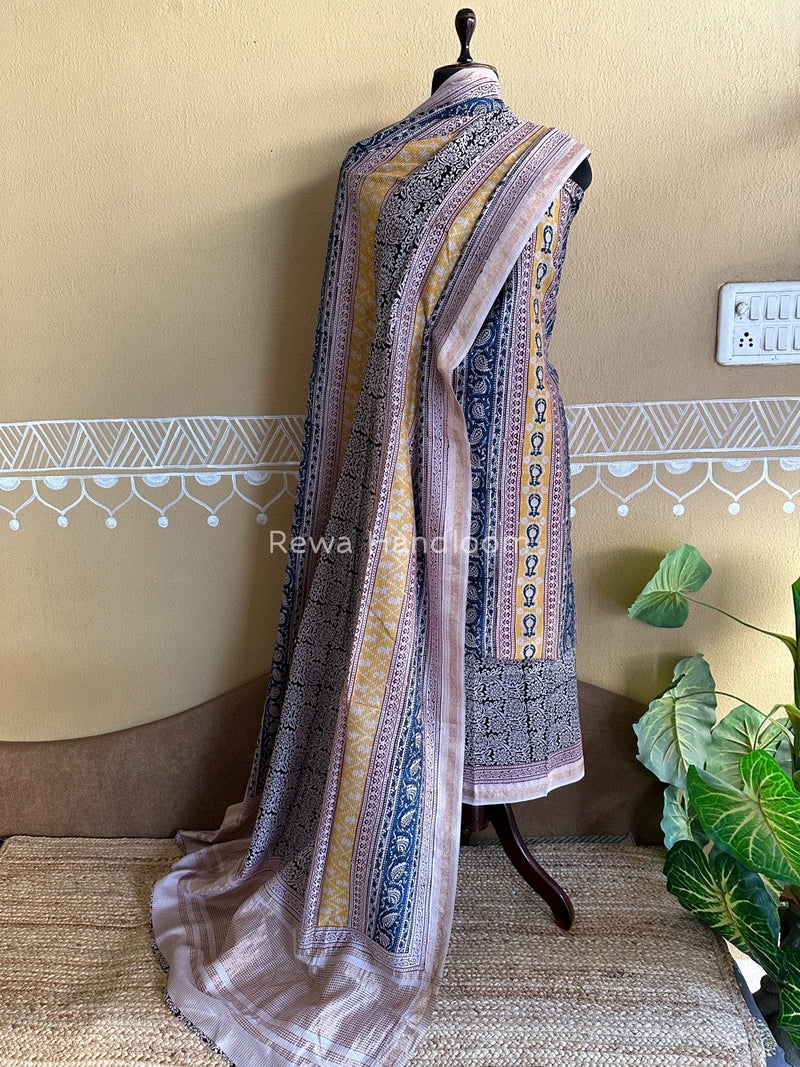 Maheshwari Bagh Print Suit