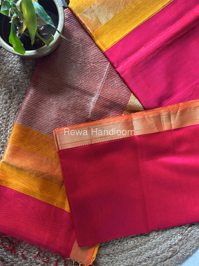 Maheshwari Gichha Pallu Saree
