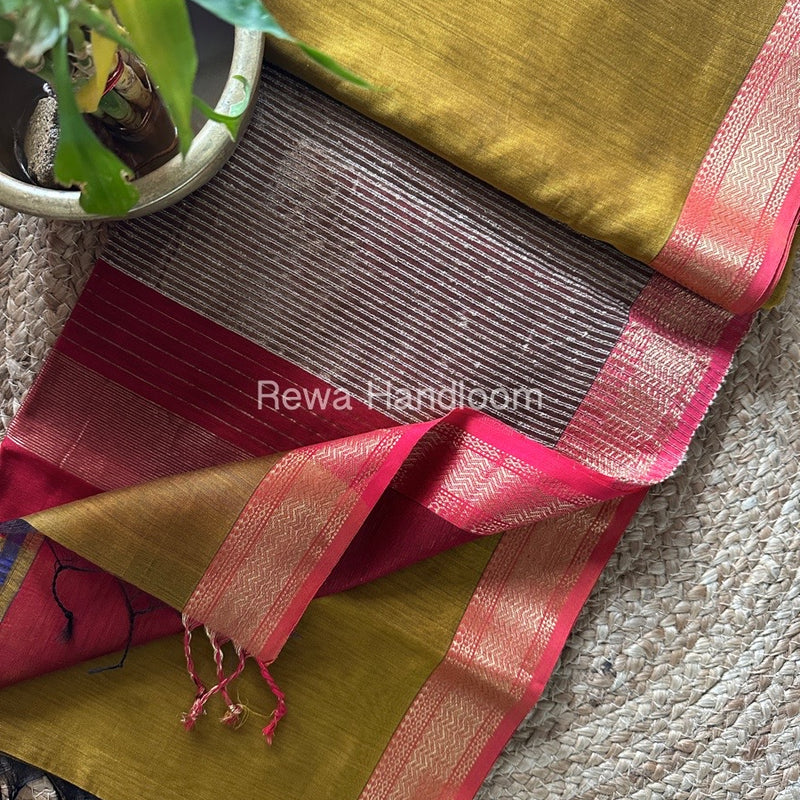Maheshwari Gichha Pallu Saree