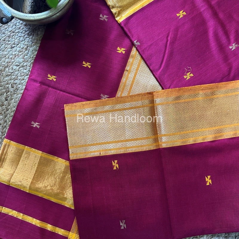 Maheshwari Zari Butti Saree