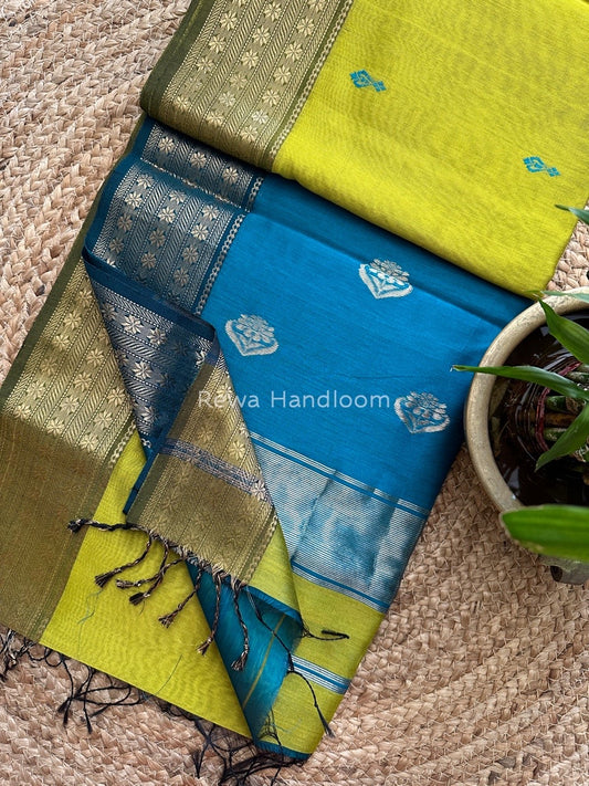 Maheshwari Butta Pallu Saree