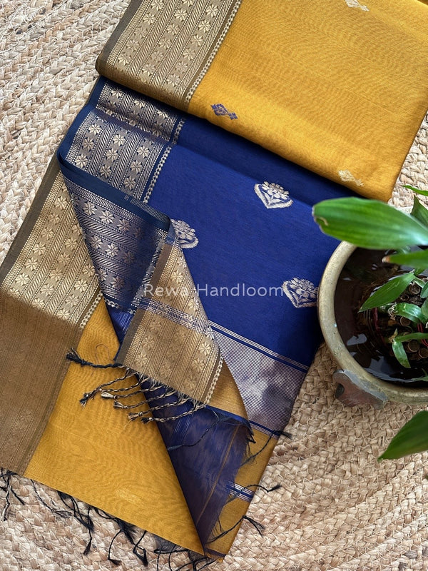Maheshwari Butta Pallu Saree