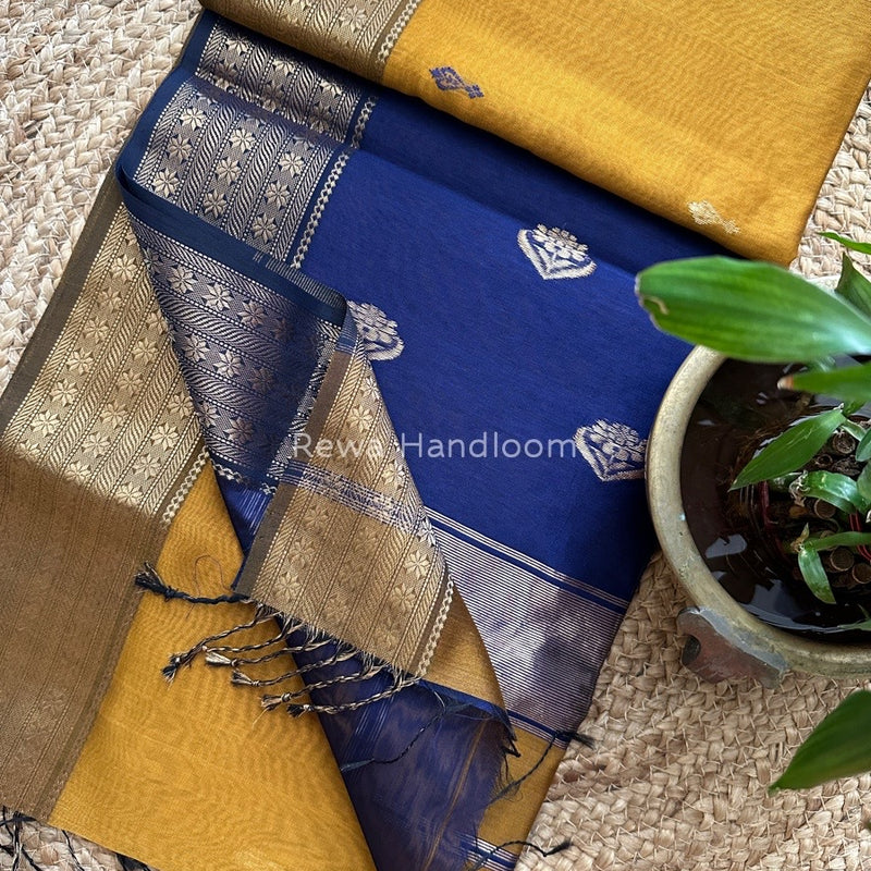 Maheshwari Butta Pallu Saree