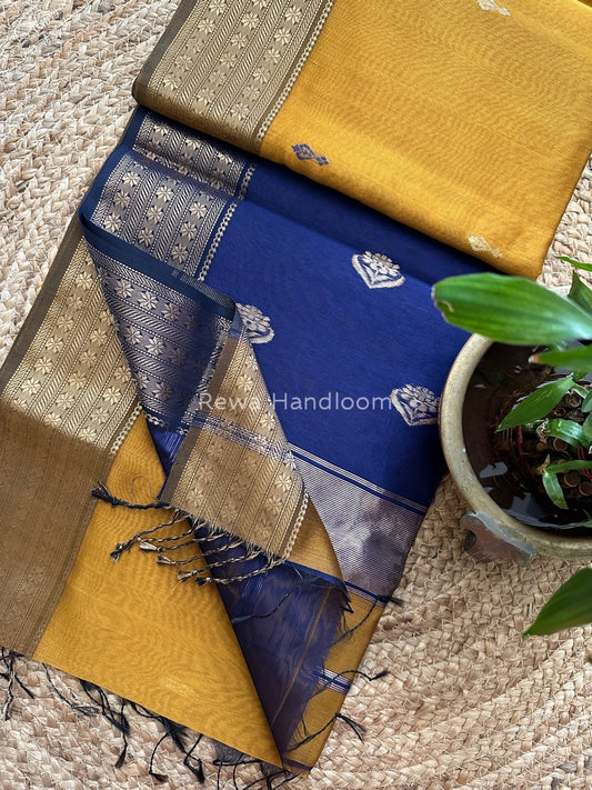 Maheshwari Butta Pallu Saree