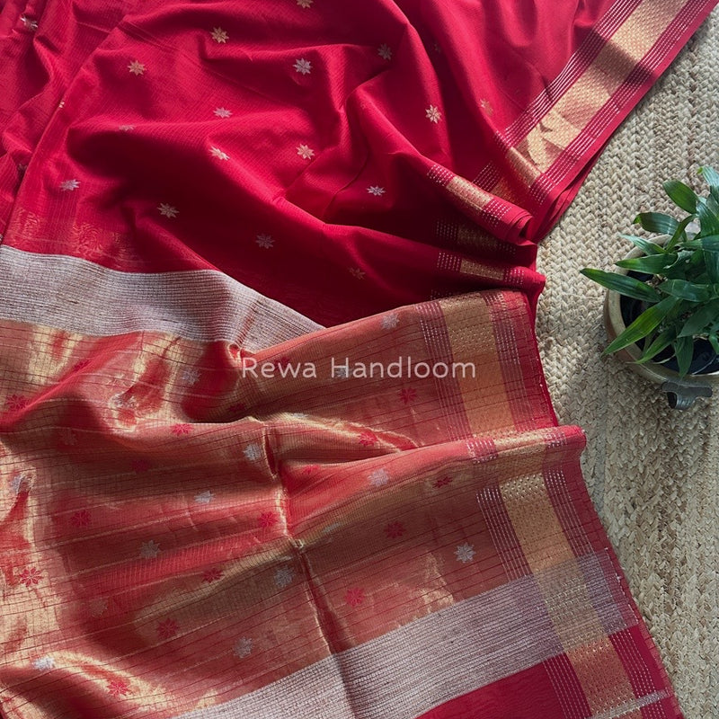 Maheshwari Butti Saree 