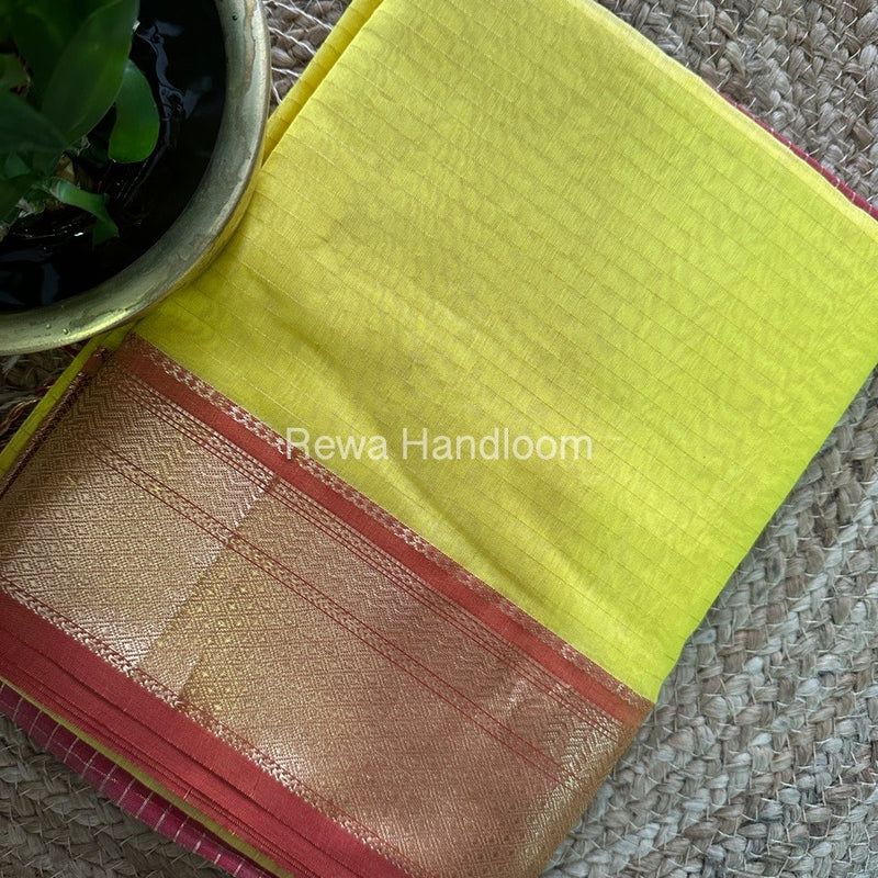 Maheshwari Zari Linning Saree