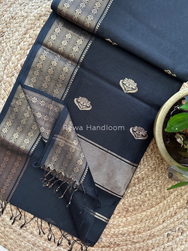 Maheshwari Butta Pallu Saree