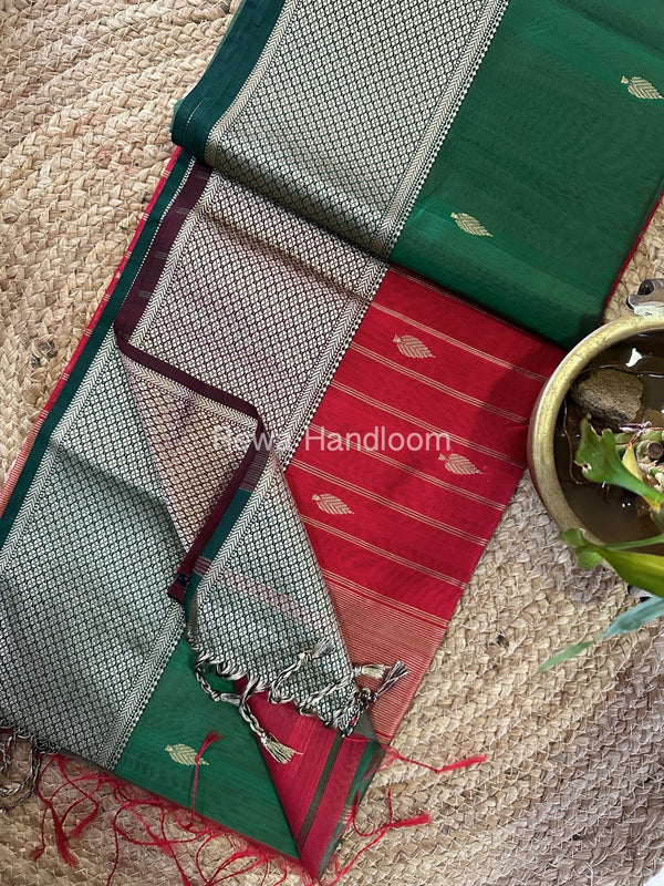 Maheshwari Resham Thread Butti Saree