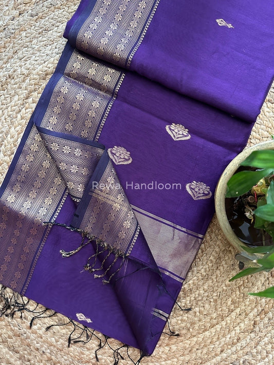 Maheshwari Butta Pallu Saree