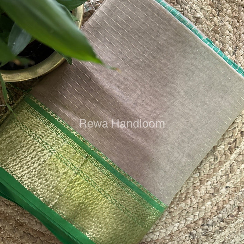 Maheshwari Zari Linning Saree