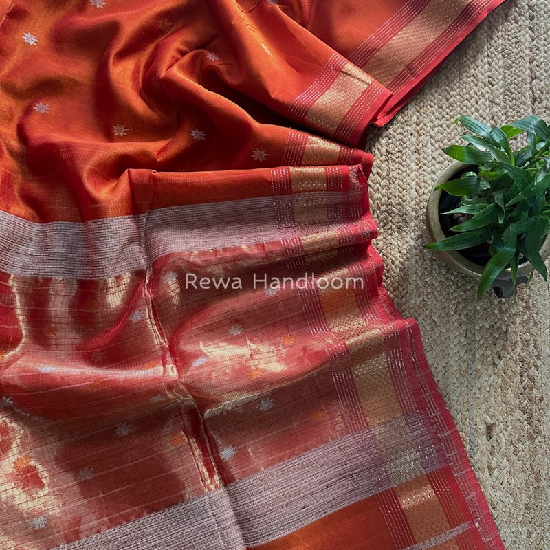 Maheshwari Butti Saree
