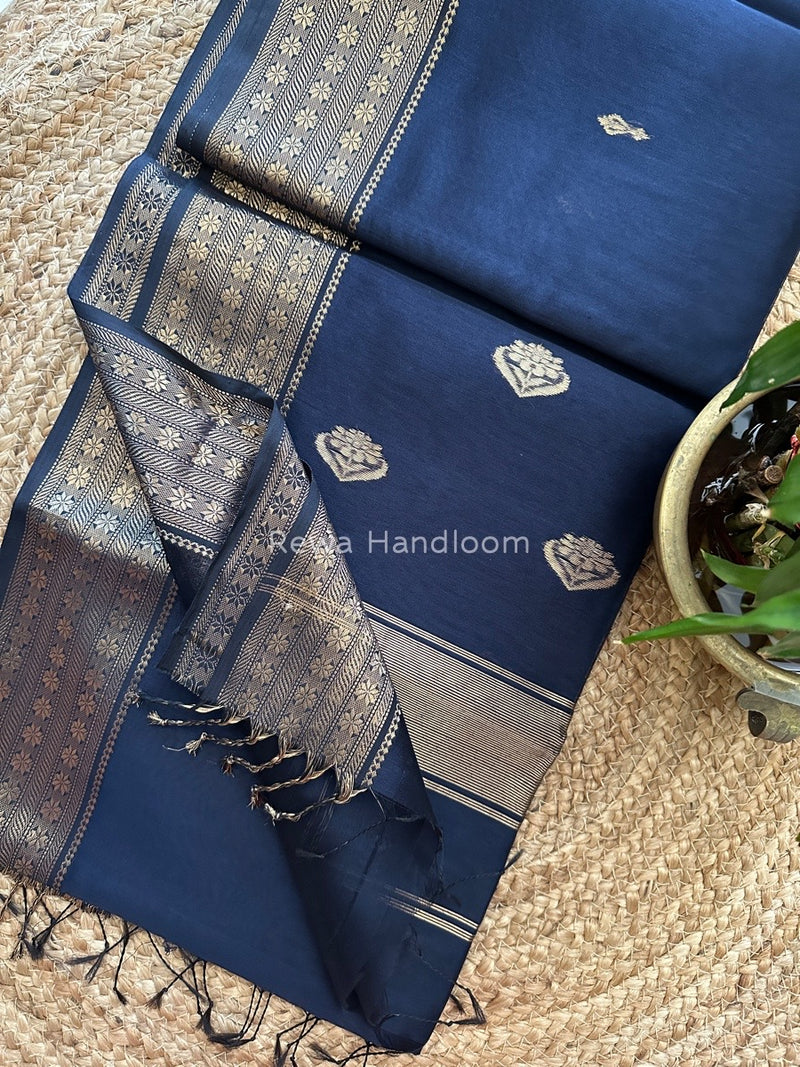 Maheshwari Butta Pallu Saree