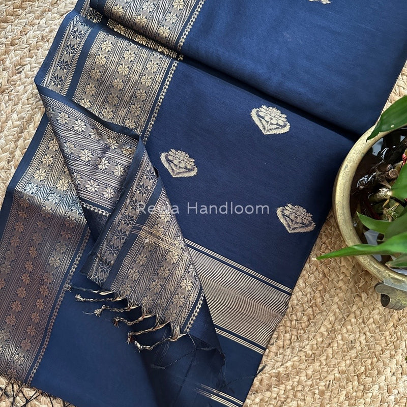 Maheshwari Butta Pallu Saree