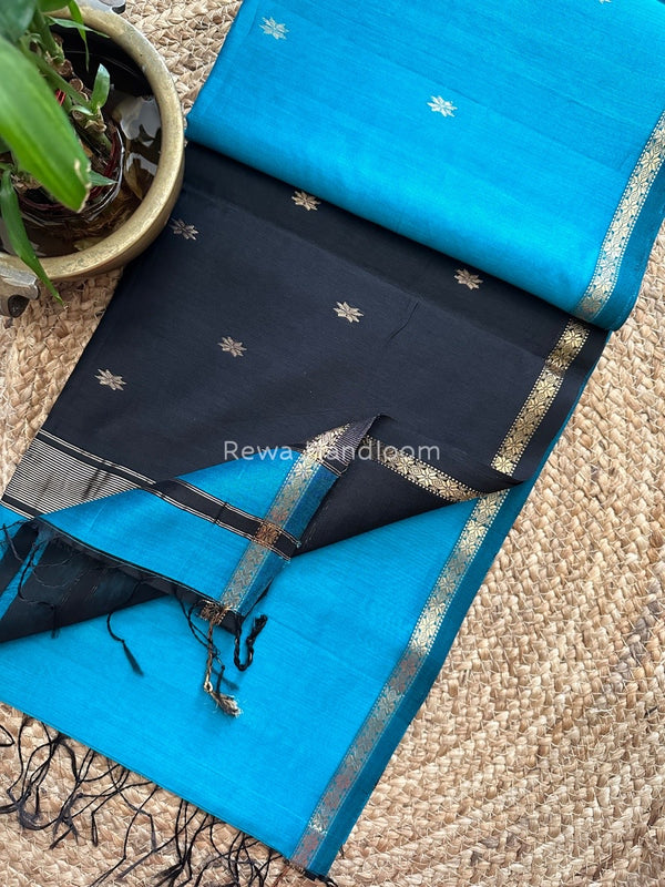  Zari Butti Maheshwari Saree