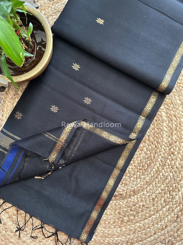  Zari Butti Maheshwari Saree