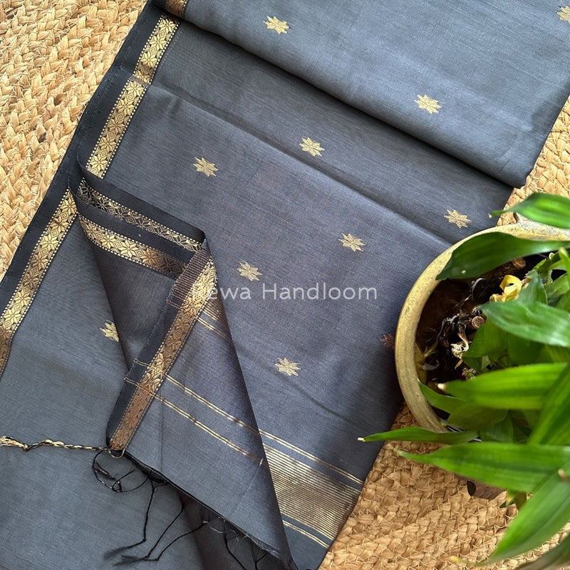  Zari Butti Maheshwari Saree