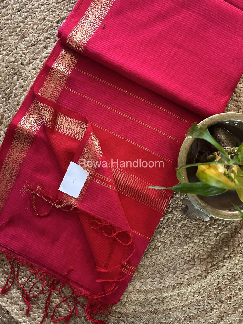 Maheshwari Garbha Reshami Silk Saree