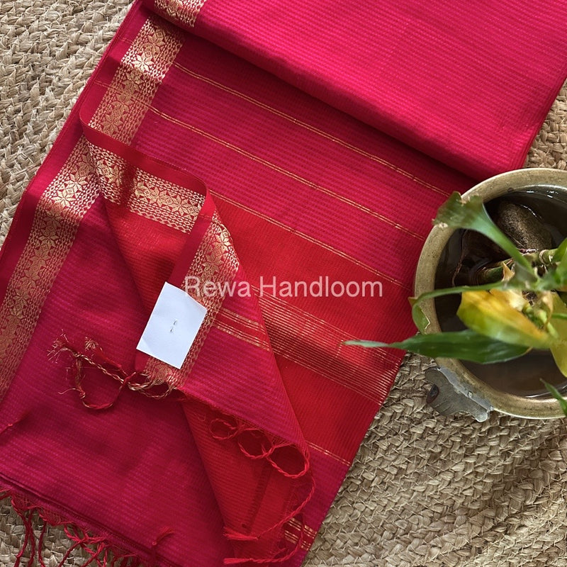 Maheshwari Garbha Reshami Silk Saree