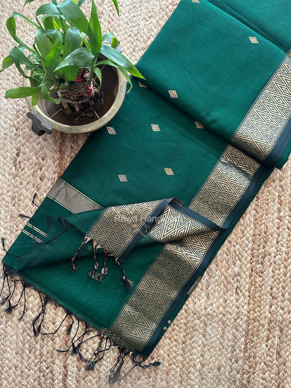Famous Nayanthara Diamond Butti Maheshwari Saree