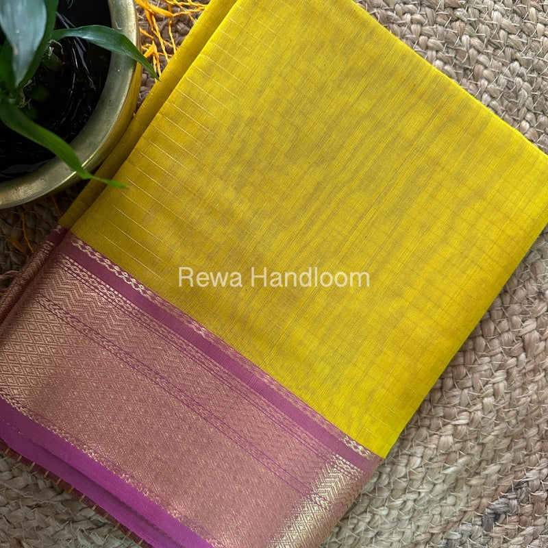 Maheshwari  Zari Linning Saree