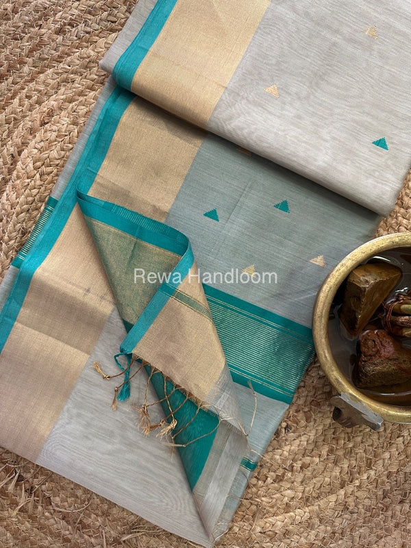  Zari Butti Maheshwari Saree