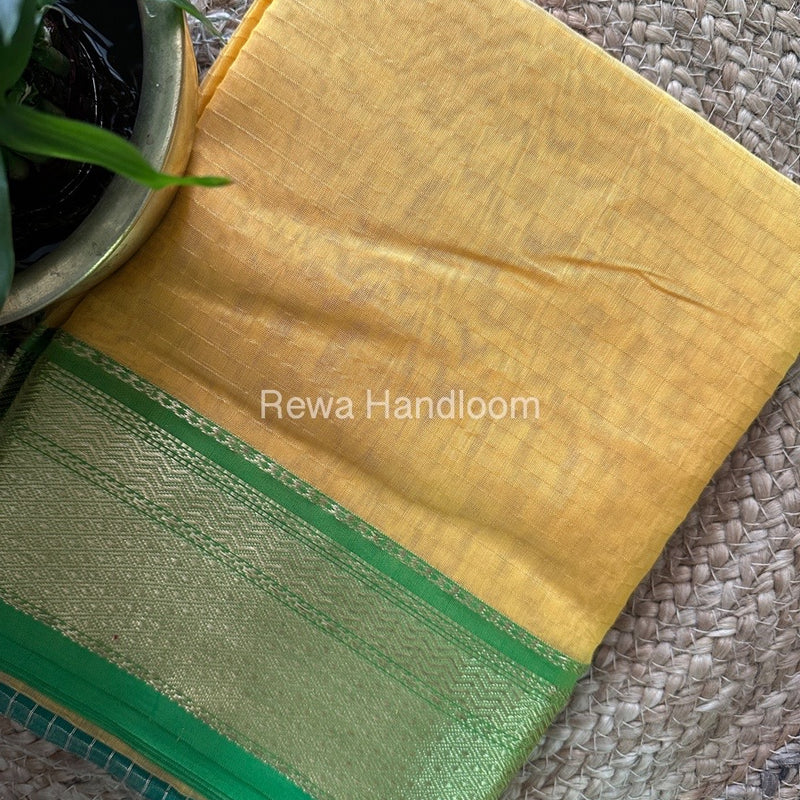Maheshwari Zari Linning Saree