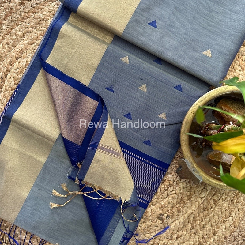  Zari Butti Maheshwari Saree