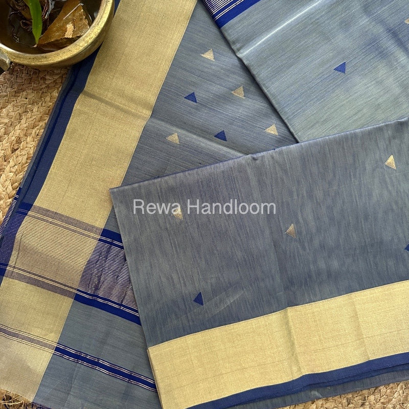  Zari Butti Maheshwari Saree