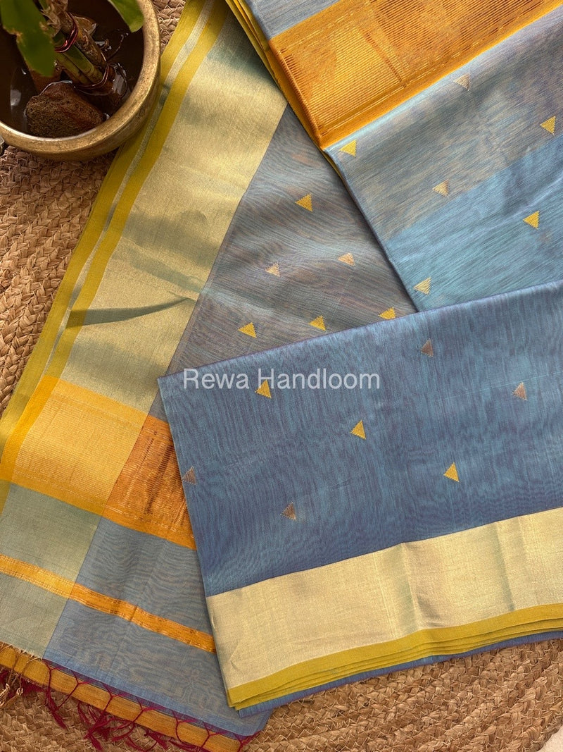  Zari Butti Maheshwari Saree