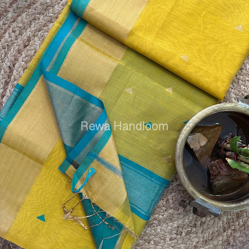  Zari Butti Maheshwari Saree