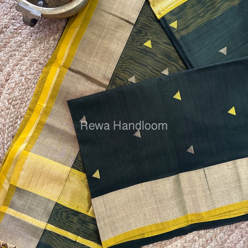 Zari Butti Maheshwari Saree
