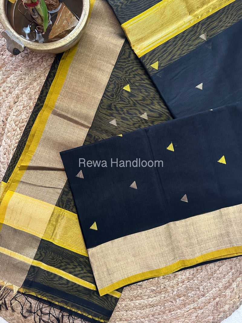  Zari Butti Maheshwari Saree
