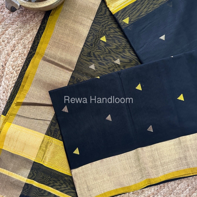  Zari Butti Maheshwari Saree