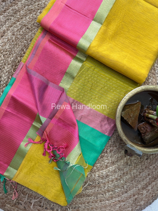  Ganga Jamuna Maheshwari Saree
