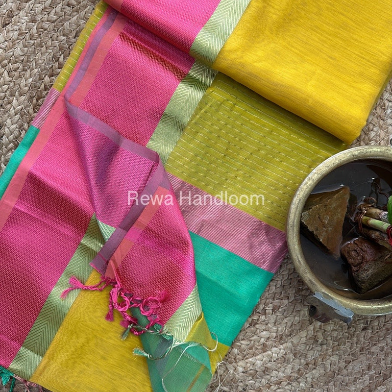  Ganga Jamuna Maheshwari Saree