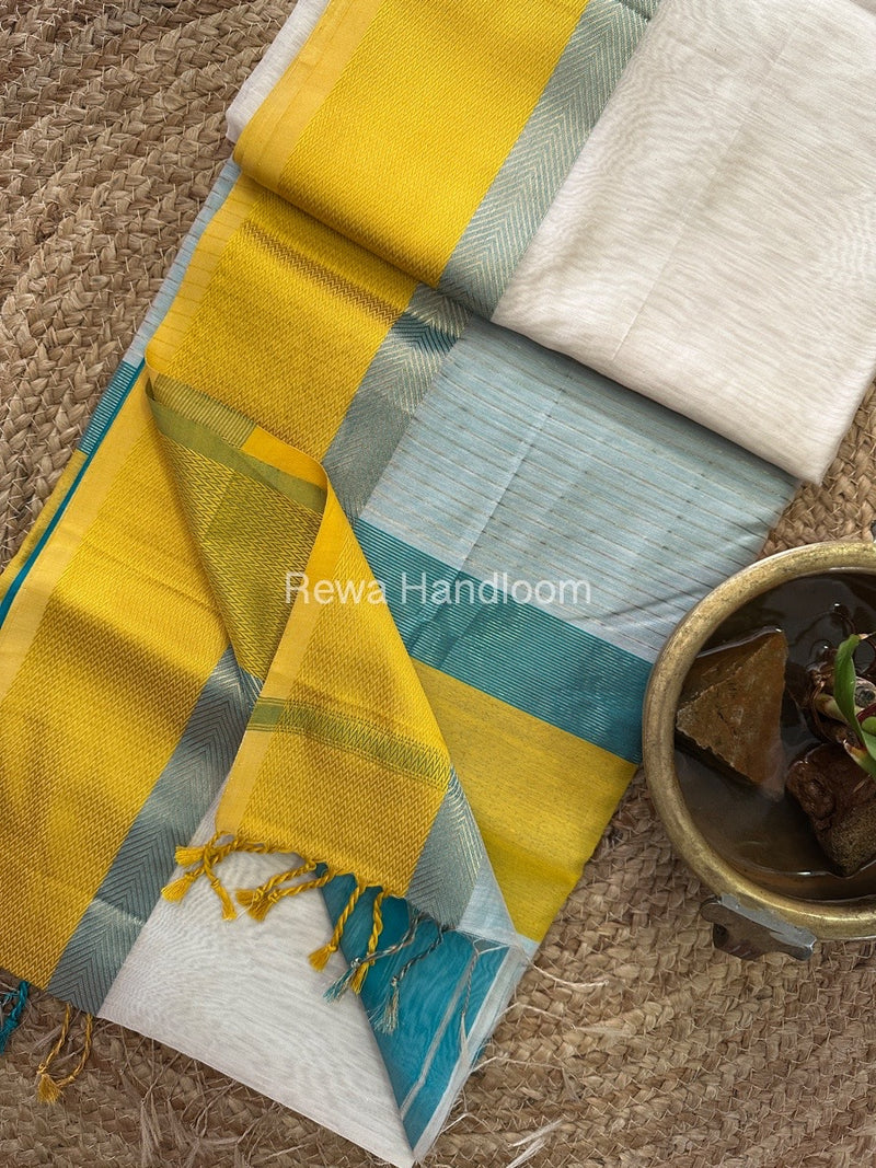  Ganga Jamuna Maheshwari Saree