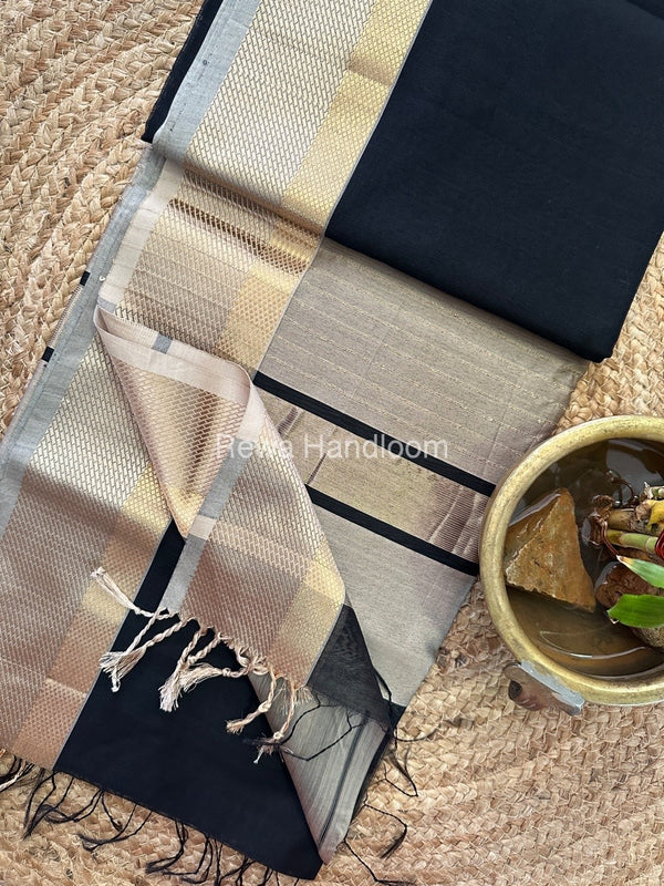 Maheshwari Resham Thread Border Saree