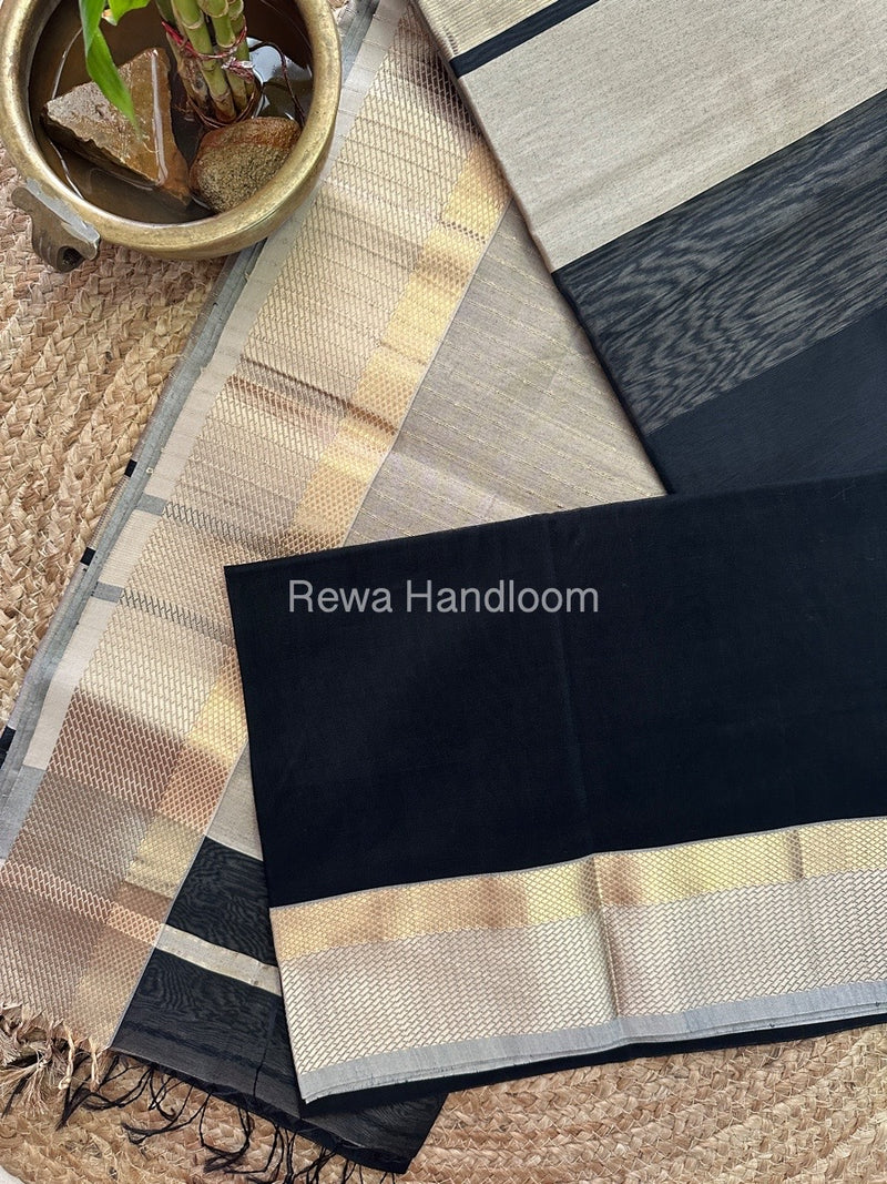 Maheshwari Resham Thread Border Saree