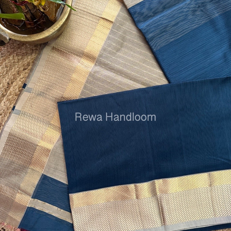 Maheshwari Resham Thread Border Saree