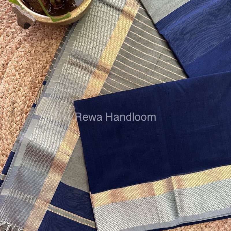 Maheshwari Resham Thread Border Saree