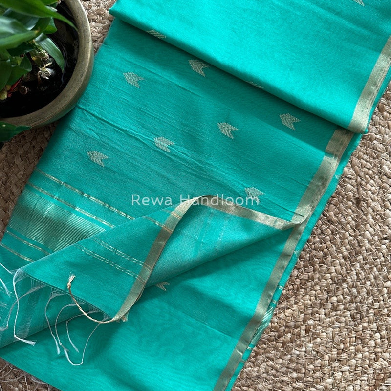 Zari Butti Maheshwari Saree