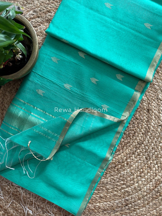 Zari Butti Maheshwari Saree
