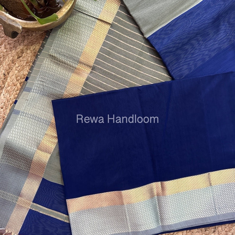 Maheshwari Resham Thread Border Saree